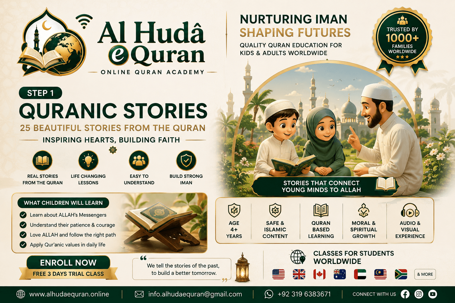 Al Huda eQuran Certified Scholars and Tutors