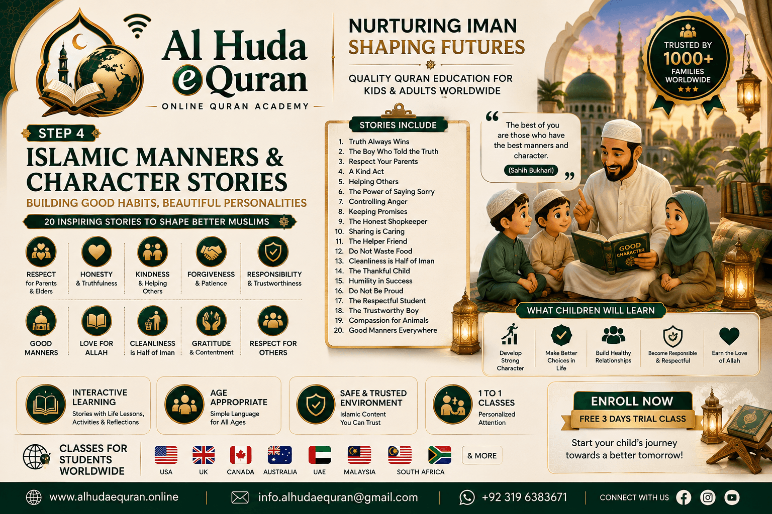 Global Quran Classes Al Huda eQuran
