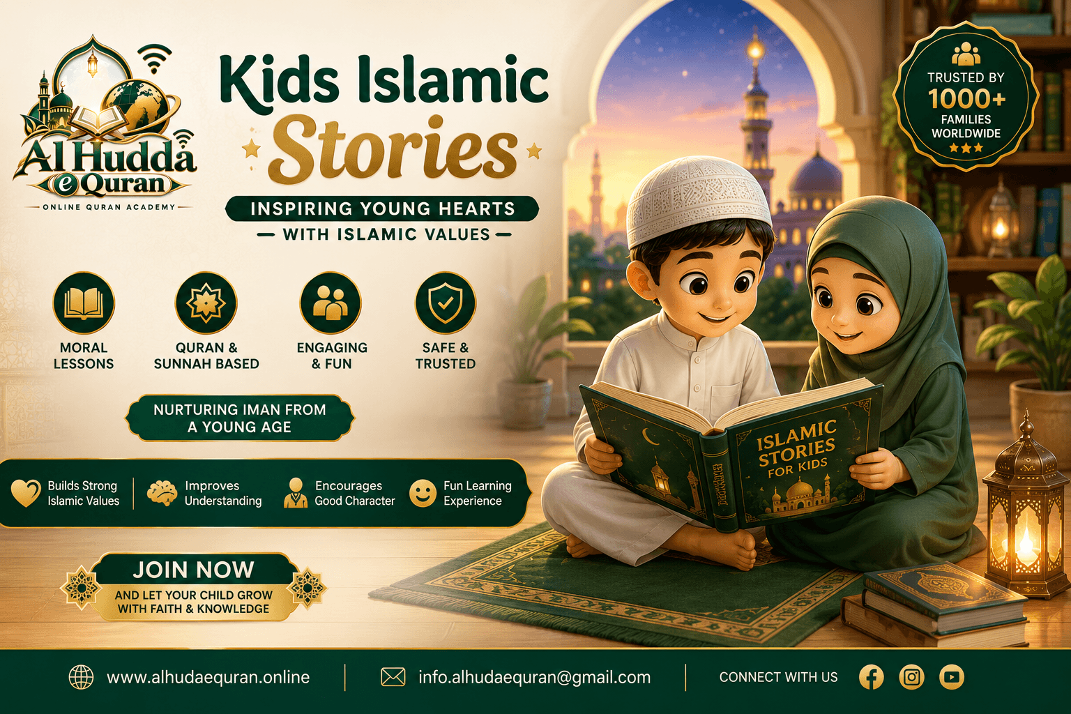 Islamic Stories for Kids Al Huda eQuran Academy