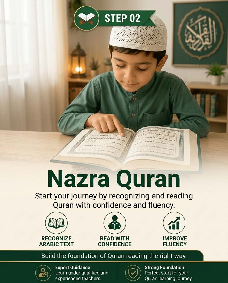 Nazra and Tajweed Quran
